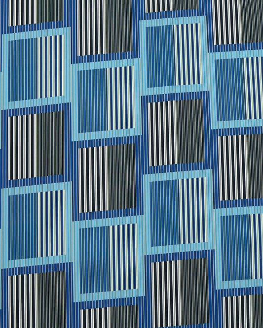 Cotton Geometric Fabric - Sharqiya - الشرقية