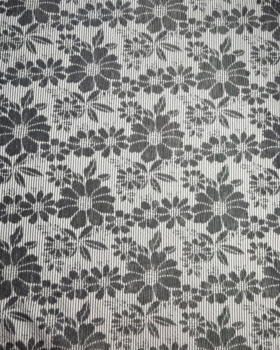 Cotton Jacquard Floral Fabric - Polyester - Sharqiya - الشرقية