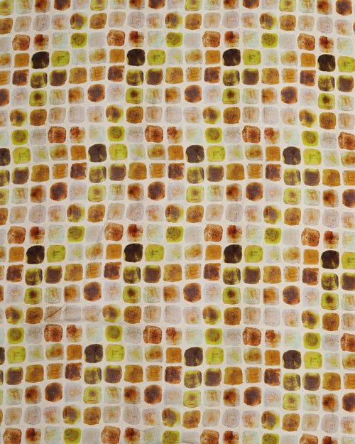 Cotton Linen Floral Fabric - Viscose - Sharqiya - الشرقية