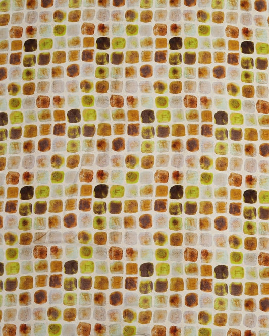 Cotton Linen Floral Fabric - Viscose - Sharqiya - الشرقية