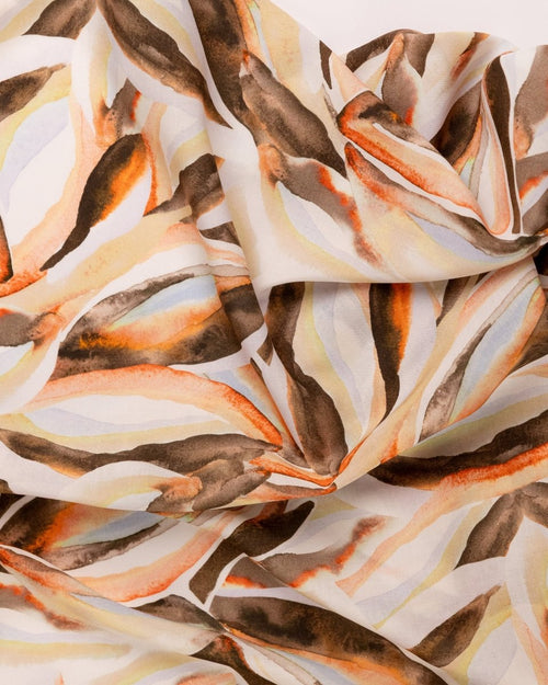 Cotton Viscose Floral Fabric - Sharqiya - الشرقية