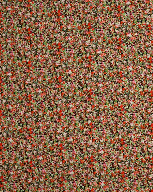 Cotton Viscose Floral Fabric - Sharqiya - الشرقية