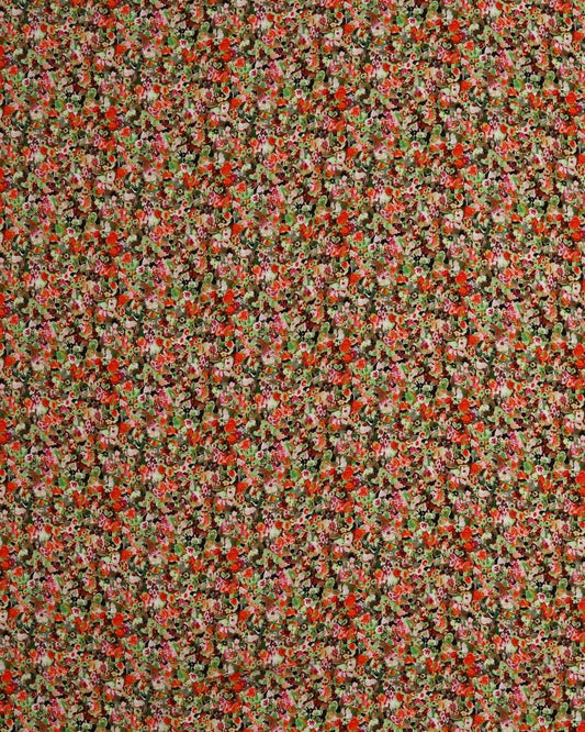 Cotton Viscose Floral Fabric - Sharqiya - الشرقية