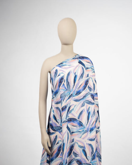 Cotton Viscose Floral Fabric - Sharqiya - الشرقية
