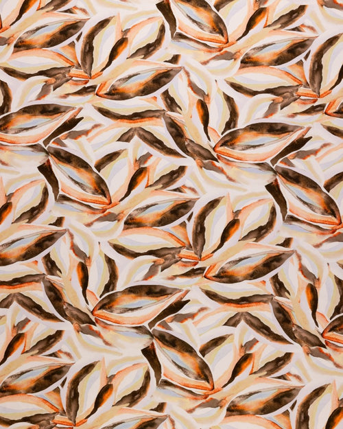 Cotton Viscose Floral Fabric - Sharqiya - الشرقية