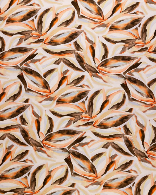 Cotton Viscose Floral Fabric - Sharqiya - الشرقية