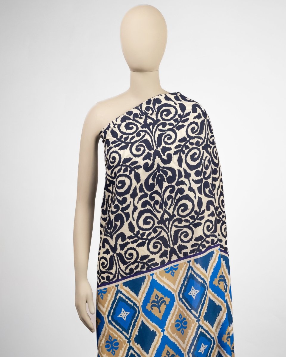 Cotton Viscose Printed Fabric - Sharqiya - الشرقية