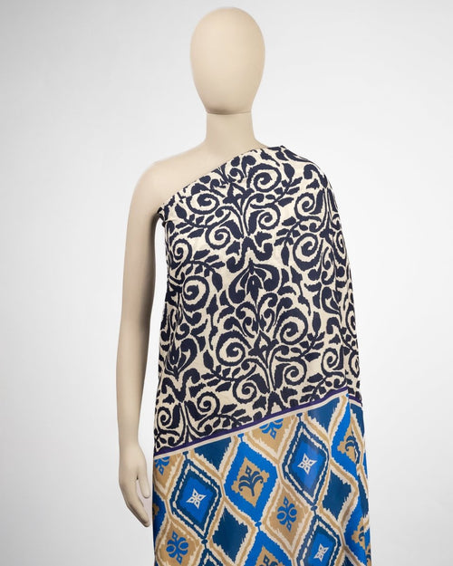 Cotton Viscose Printed Fabric - Sharqiya - الشرقية