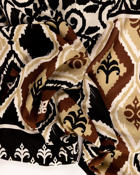 Cotton Viscose Printed Fabric - Sharqiya - الشرقية