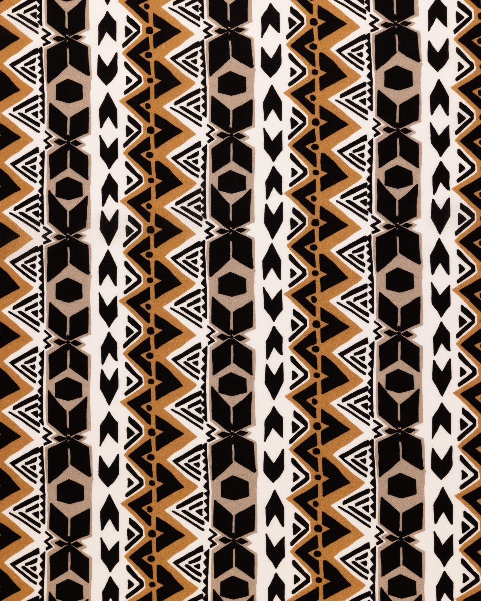 Cotton Viscose Printed Fabric - Sharqiya - الشرقية
