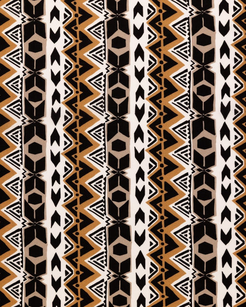 Cotton Viscose Printed Fabric - Sharqiya - الشرقية