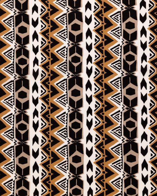Cotton Viscose Printed Fabric - Sharqiya - الشرقية