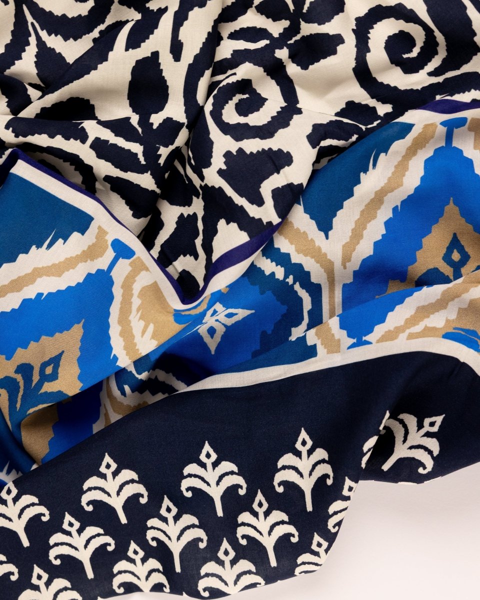 Cotton Viscose Printed Fabric - Sharqiya - الشرقية