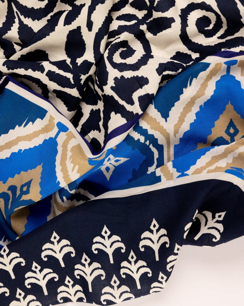 Cotton Viscose Printed Fabric - Sharqiya - الشرقية