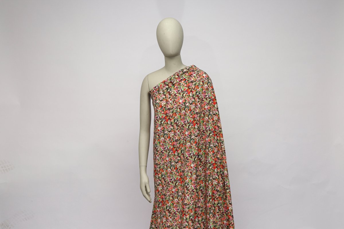 Cotton Viscose Printed Italy - Sharqiya - الشرقية