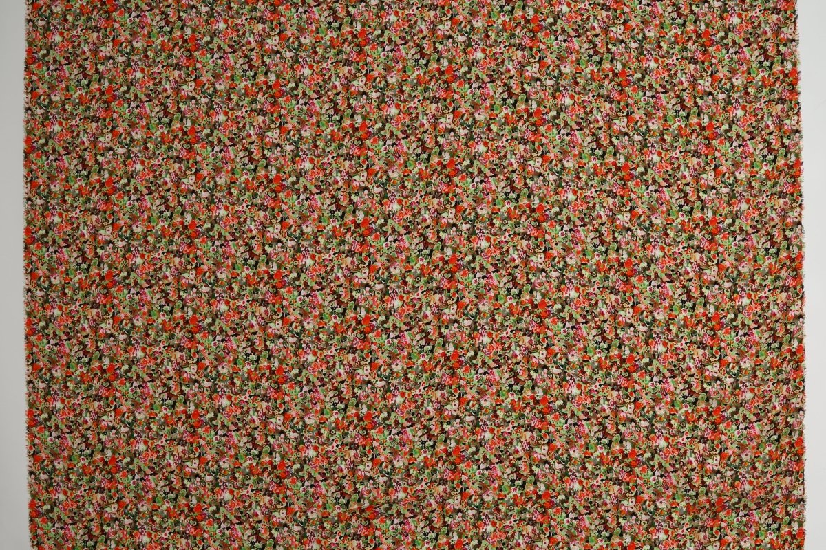 Cotton Viscose Printed Italy - Sharqiya - الشرقية