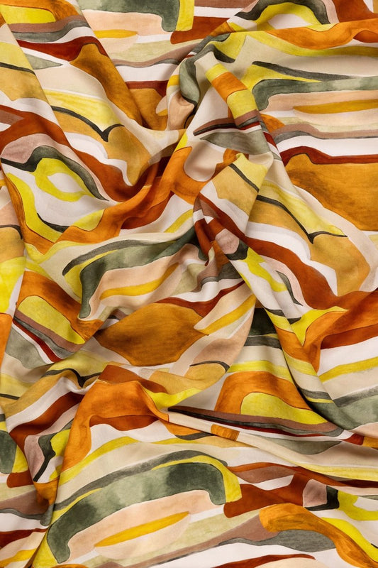 Cotton Viscous Printed - Sharqiya - الشرقية