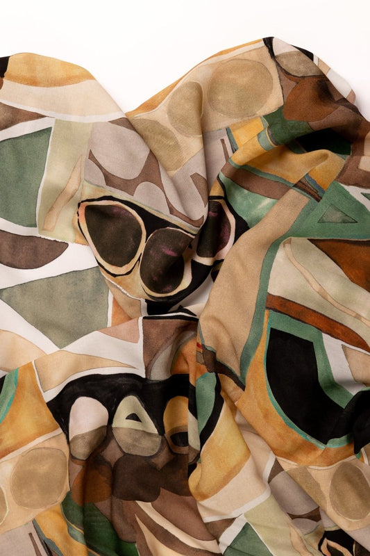 Cotton Viscous Printed - Sharqiya - الشرقية