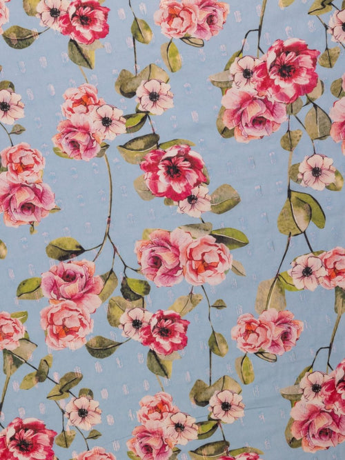 Cotton Voile With Jacquard Lurex - Sharqiya - الشرقية
