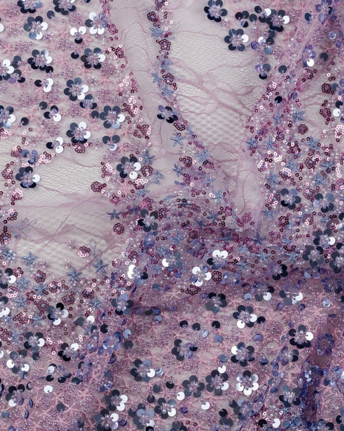 Dantel Embroidery with Beeds Sequins - Sharqiya - الشرقية