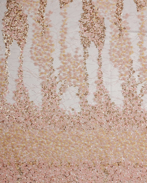 Dantel Embroidery with Beeds Sequins - Sharqiya - الشرقية