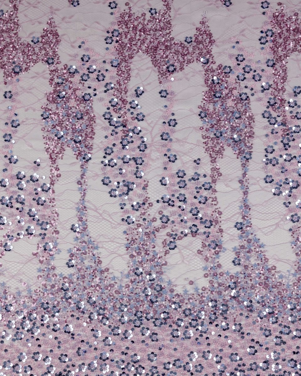 Dantel Embroidery with Beeds Sequins - Sharqiya - الشرقية