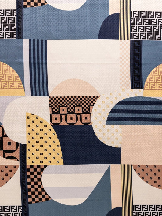 Fendi Pure Silk Jacquard - Sharqiya - الشرقية