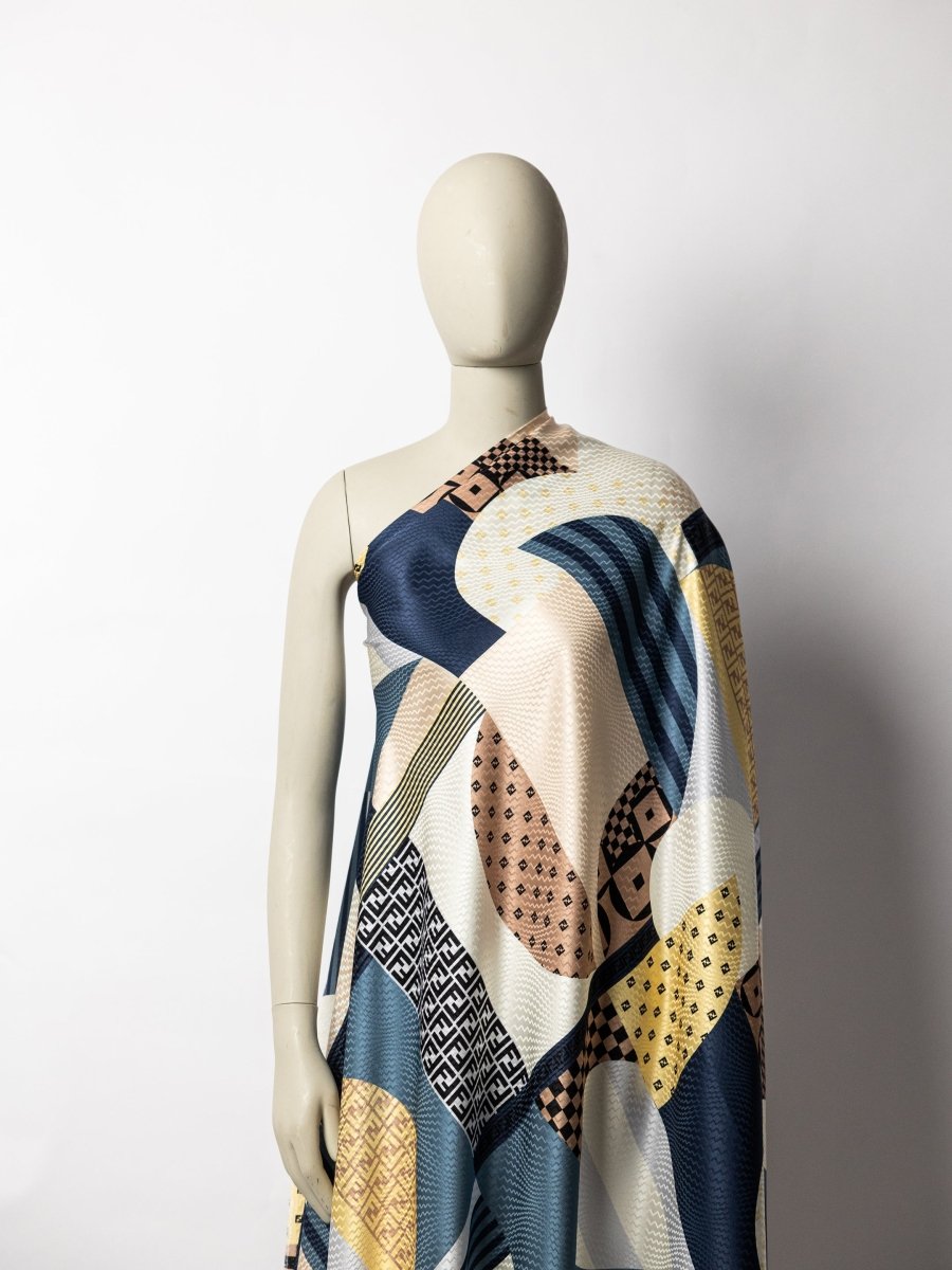 Fendi Pure Silk Jacquard - Sharqiya - الشرقية