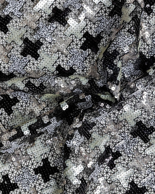 Giber Mesh Sequins - Sharqiya - الشرقية