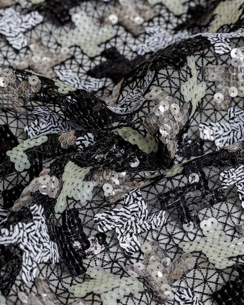 Giber Mesh Sequins - Sharqiya - الشرقية