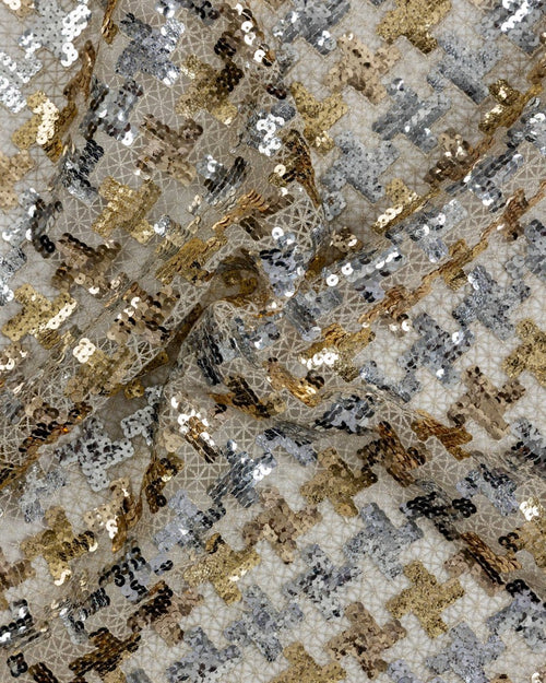 Giber Mesh Sequins - Sharqiya - الشرقية