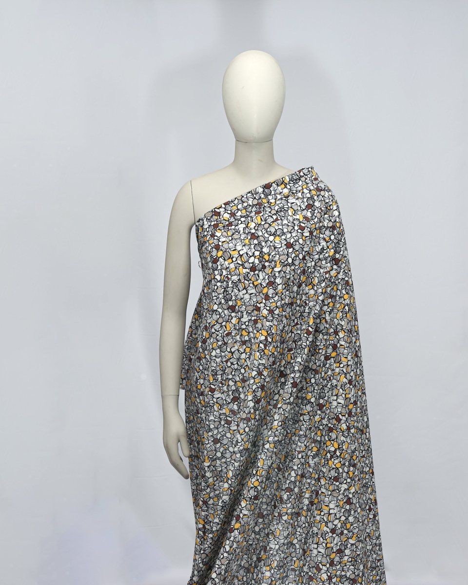 Italian Cotton Printed Fabric - Sharqiya - الشرقية
