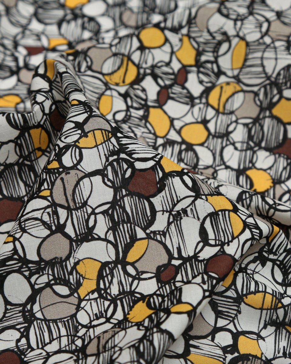 Italian Cotton Printed Fabric - Sharqiya - الشرقية
