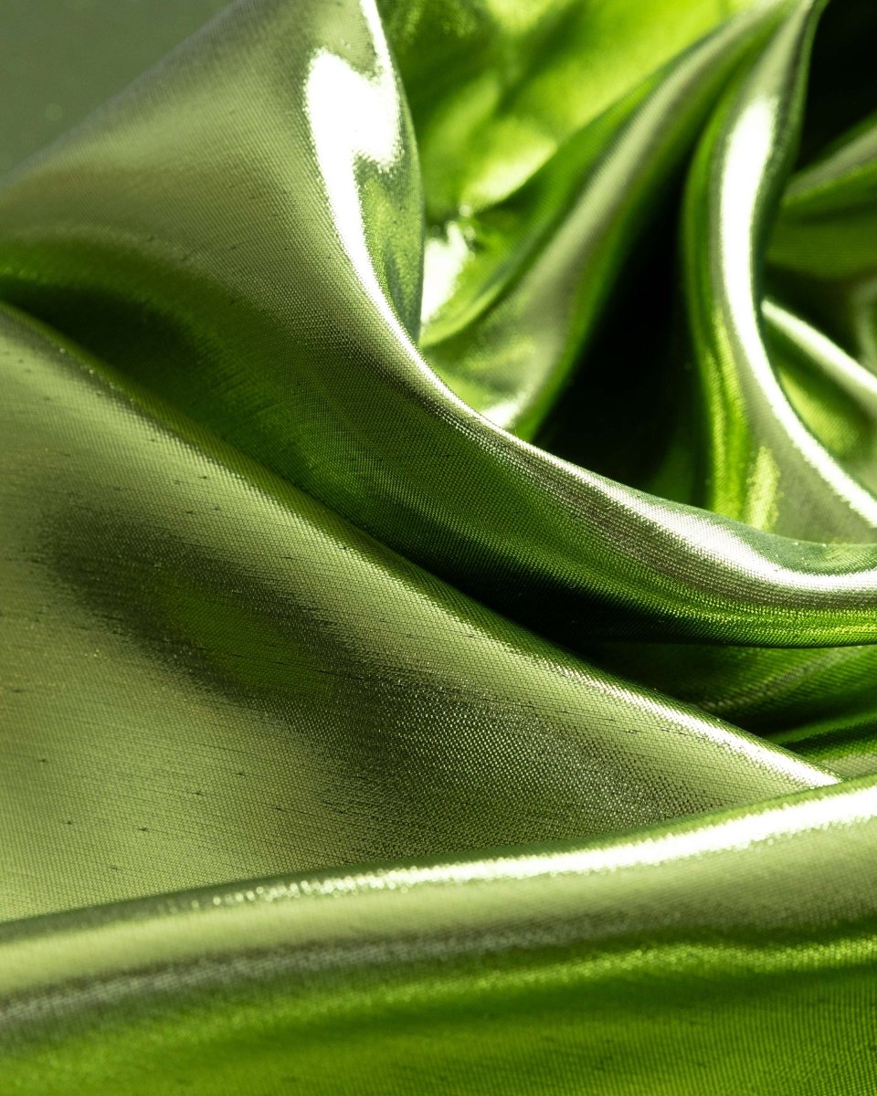 Italian Silk Jacquard Plain Fabric Liquid Shinning - Polyester - Sharqiya - الشرقية