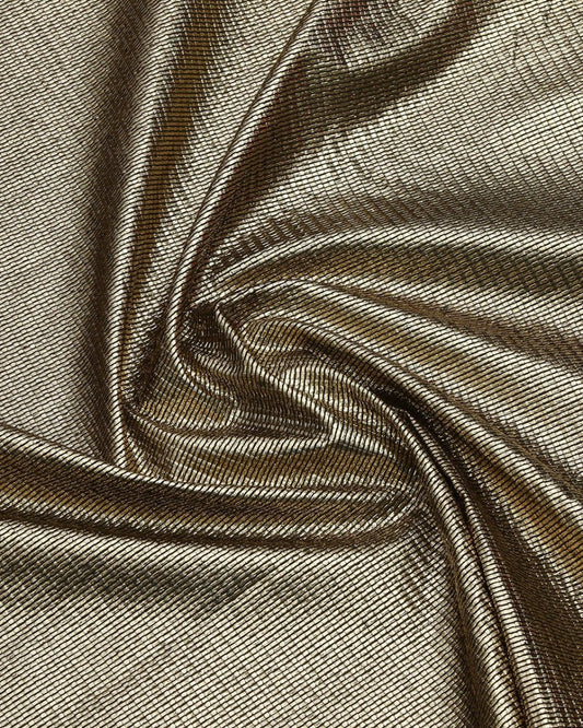 Italy Silk Jacquard Striped Fabric - Polyester - Sharqiya - الشرقية