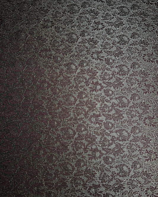 Jacquard Lurex Floral Fabric - Polyester - Sharqiya - الشرقية