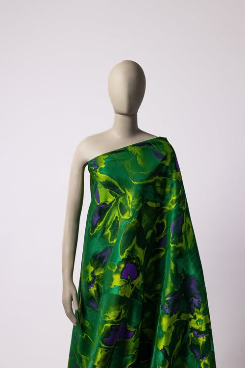 Jacquard Pure Silk Oscar De La Renta - Sharqiya - الشرقية