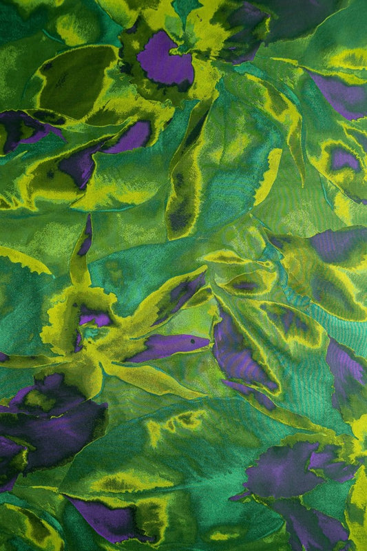 Jacquard Pure Silk Oscar De La Renta - Sharqiya - الشرقية