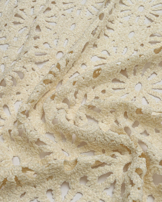 Jaipur Silk Velvet Floral Fabric - Polyester - Sharqiya - الشرقية