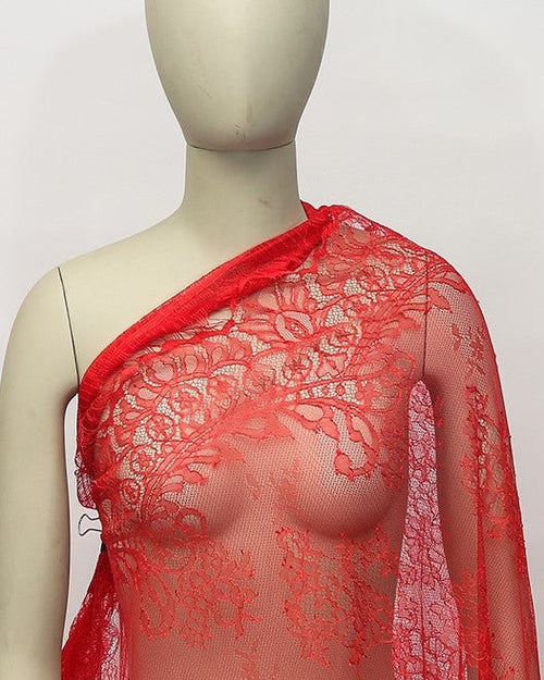 Korean Silk Organza Floral Fabric - Sharqiya - الشرقية