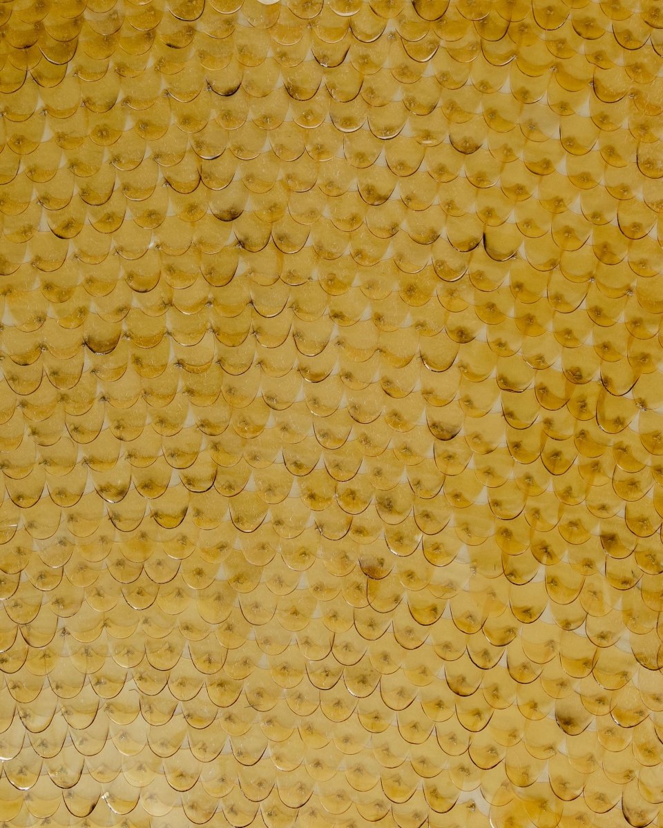 Korean Silk Polyester Sequin Fabric - Sharqiya - الشرقية