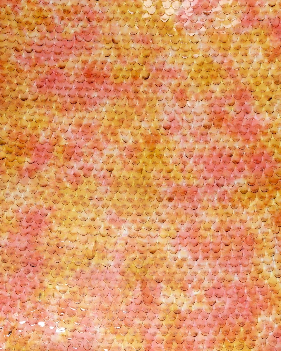 Korean Silk Polyester Sequin Fabric - Sharqiya - الشرقية