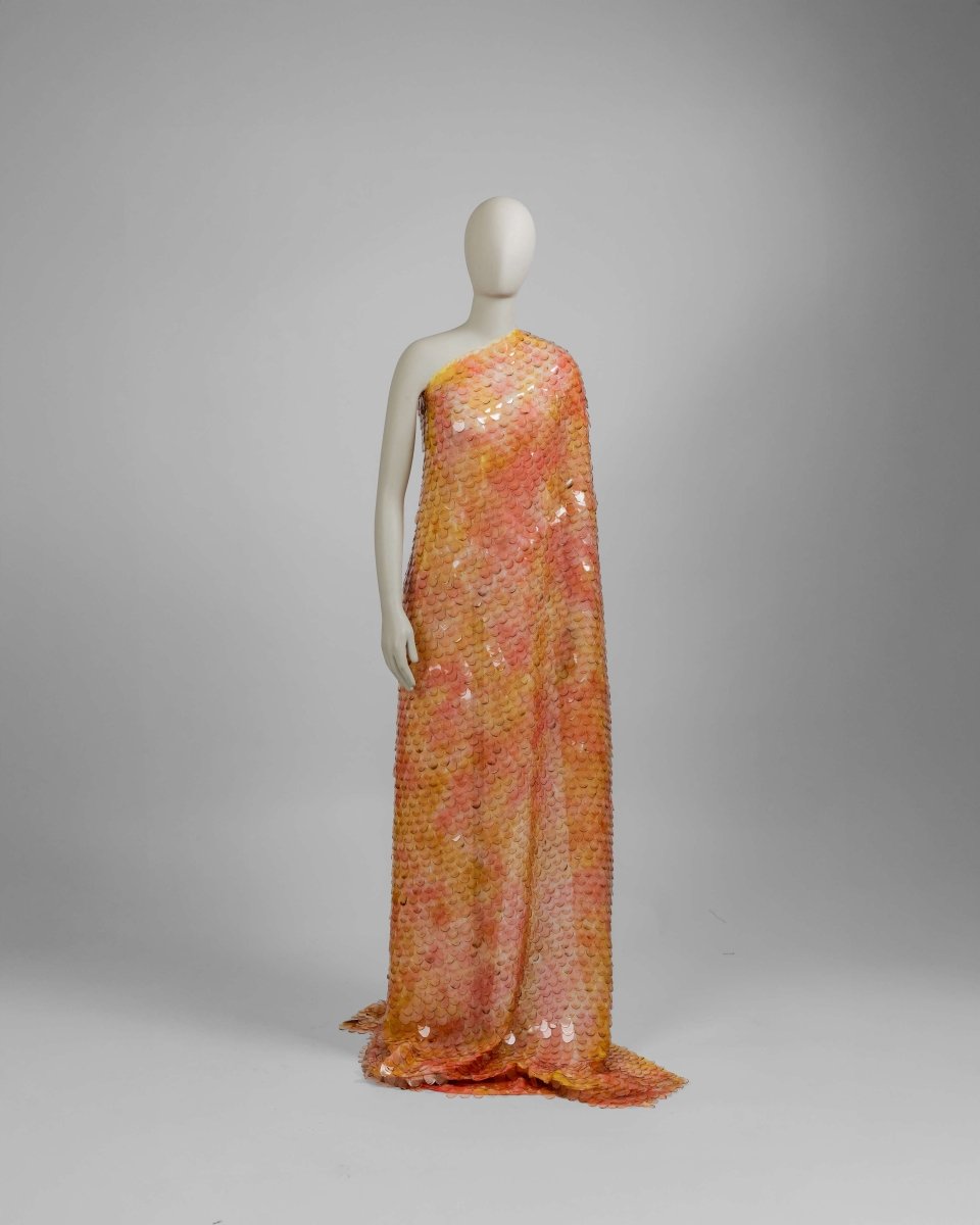 Korean Silk Polyester Sequin Fabric - Sharqiya - الشرقية