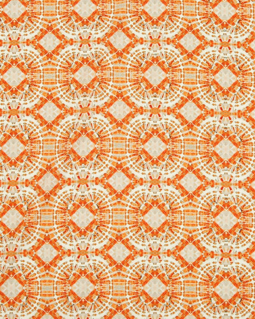 Linen Cotton Geometric Fabric - Sharqiya - الشرقية