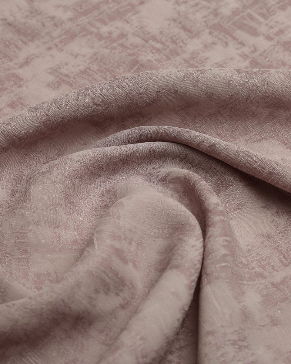 Linen Jacquard Plain Fabric - Silk, Viscose - Sharqiya - الشرقية
