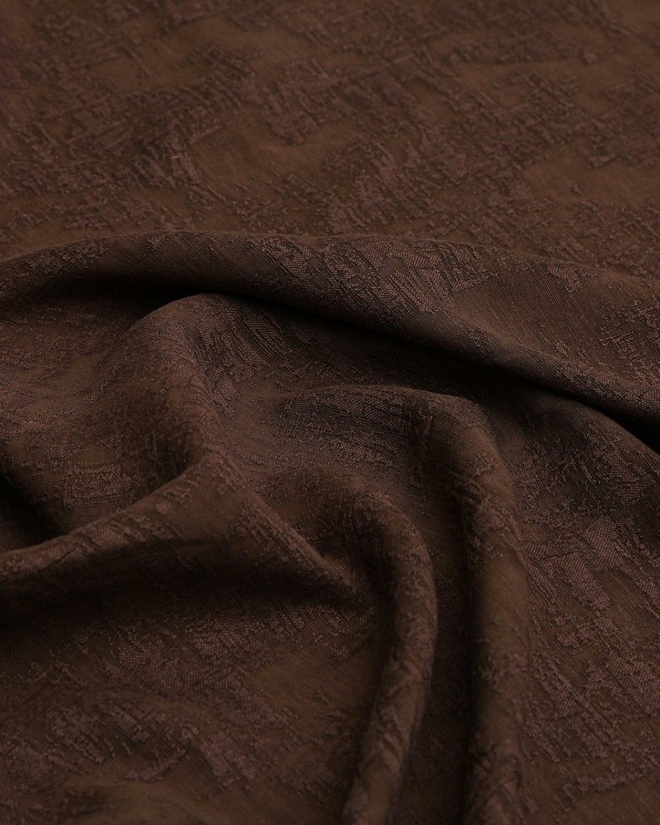 Linen Jacquard Plain Fabric - Viscose - Sharqiya - الشرقية