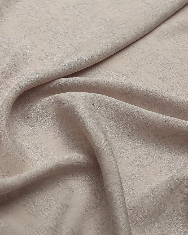 Linen Jacquard Plain Fabric - Viscose - Sharqiya - الشرقية