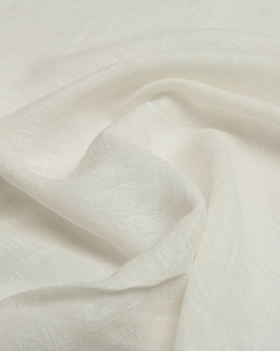 Linen Jacquard Plain Fabric - Viscose - Sharqiya - الشرقية