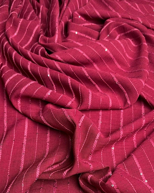 Linen Striped Fabric - Sharqiya - الشرقية