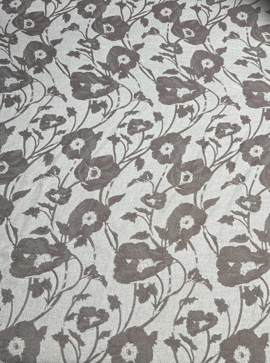 Linen Viscose Floral Fabric - Sharqiya - الشرقية